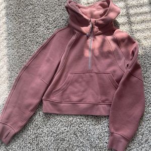 Lululemon Scuba cropped sweatshirt